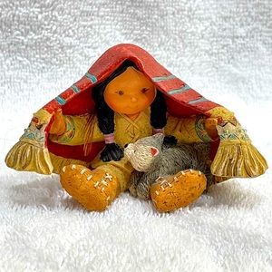 Friends of the feather figurine. (Brothers of the earth)